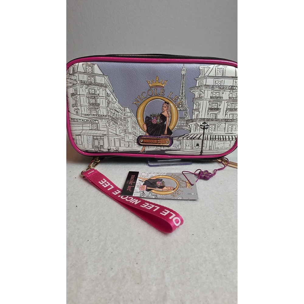 Nicole Lee Dreaming In The City Paris Makeup Case Organizer COS7461 NWT